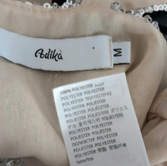 Adika Sparkling Sequin Crop Top - Picture 6 of 6